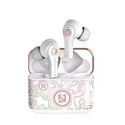 Écouteurs sans fil Bluetooth - Blanc