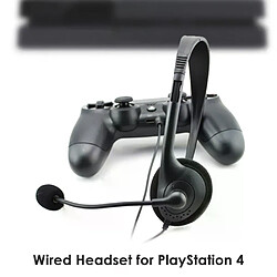 Casque gaming mono avec micro - PS4