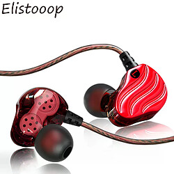 Écouteurs intra-auriculaires filaires - Noir