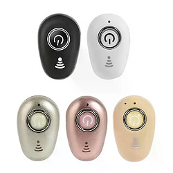 Écouteurs Bluetooth S650 invisibles - Noir
