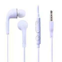 Écouteurs intra-auriculaires filaires - Blanc