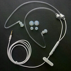 Écouteurs intra avec micro - Blanc