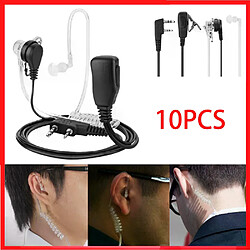 Écouteurs tube acoustique radio - Noir