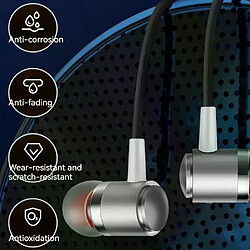 Avis Écouteurs intra-auriculaires filaires - Rouge