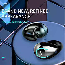 Écouteurs sans fil Bluetooth - Noir