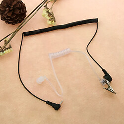 Oreillette 2,5 mm tube acoustique