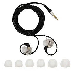 Écouteurs filaires Hi-Fi intra - Noir