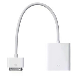Avis Convertisseur Vidéo Dock à VGA - Pour iPad 1/2/3