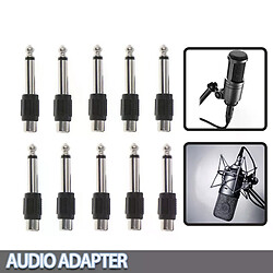 Adaptateur Convertisseur Jack 6.5mm vers 3.5mm