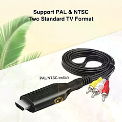 Adaptateur HDMI vers RCA AV