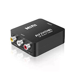 Adaptateur RCA AV vers HDMI - Noir