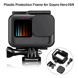 Étui de cadre de caméra - GoPro Hero 10 9 Boîtier protecteur et anti-chocs - Film et capuchon inclus - Installation simple
