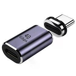 Adaptateur Thunderbolt 3 USB-C Adaptateur Magnétique - Thunderbolt 3 USB-C - Sortie 8K - 40Gbps