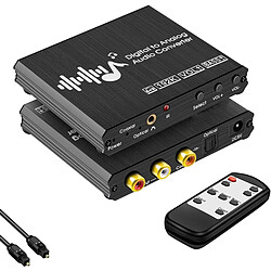 Convertisseur DAC 192KHz - Optique vers RCA