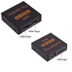 Avis Séparateur HDMI 4K - Noir