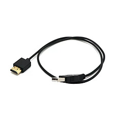 Avis Câble HDMI à USB Mâle pour Tablette Caméscope MP4 Alimentaire