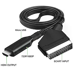 Câble de Conversion Scart vers HDMI - 1M