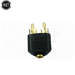 Adaptateur audio Jack 3.5mm à RCA