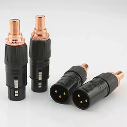 Adaptateur XLR vers RCA