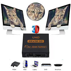 Séparateur HDMI 4K - Noir