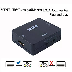 Convertisseur HDMI vers RCA AV/CVBS 1080P