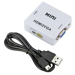 Convertisseur HDMI vers VGA 1080P