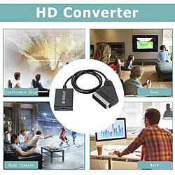 Convertisseur câble HDMI vers Scart - Audio/vidéo