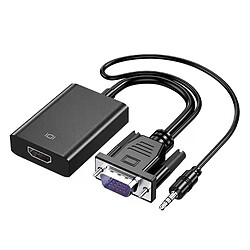 Câble adaptateur VGA mâle vers HDMI