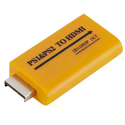 Adaptateur PS1/PS2 vers HDMI - Convertisseur 1080P