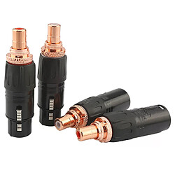 Adaptateur XLR vers RCA
