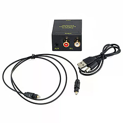 Convertisseur Toslink audio RCA