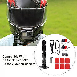 Avis Fixation de casque moto - - Rotation 180° - Compatible Gopro10/9/8