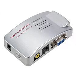 Adaptateur VGA vers TV RC pour ordinateur NTSC/PAL
