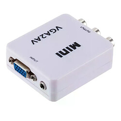 Adaptateur VGA vers RCA, convertisseur 1080P