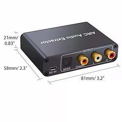 Adaptateur Audio HDMI ARC SPDIF Coaxial