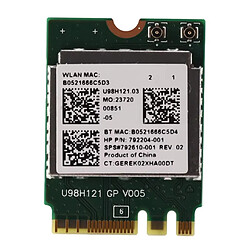 Avis RTL8723BE Carte réseau Wi-Fi Bluetooth - 300 Mbit/s - M.2 (NGFF)