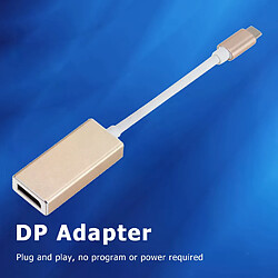 Câble adaptateur USB-C à DP