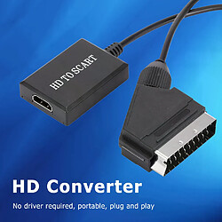 Convertisseur câble HDMI vers Scart - Audio/vidéo
