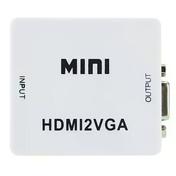 Convertisseur HDMI vers VGA 1080P