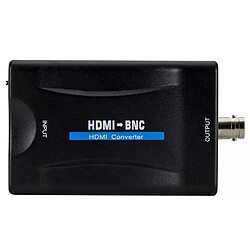 Adaptateur vidéo HDMI à BNC Noir