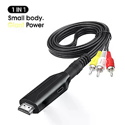 Adaptateur HDMI vers RCA AV
