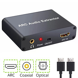 Adaptateur Audio HDMI ARC SPDIF Coaxial