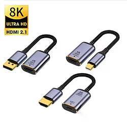 Convertisseur vidéo HD 8k - Aluminium