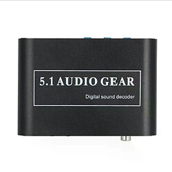 Décodeur audio numérique 5.1 DTS/AC3