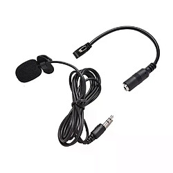 Microphone à clip actif avec adaptateur audio USB Kits d'accessoires pour GoPro Hero 3/3+/4 – Microphone 3.5mm – Compatible Mini adaptateur USB