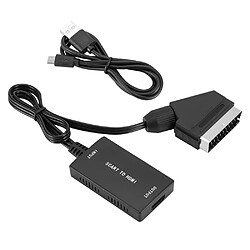 Convertisseur Scart vers HDMI - Adaptateur AV HD