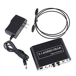 Décodeur audio numérique 5.1 DTS/AC3