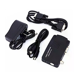 Boîtier convertisseur AV vers VGA