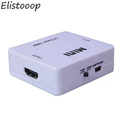 Adaptateur RCA AV CVBS vers HDMI - Convertisseur