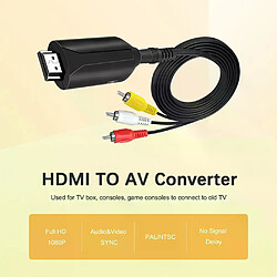 Avis Adaptateur HDMI vers RCA AV